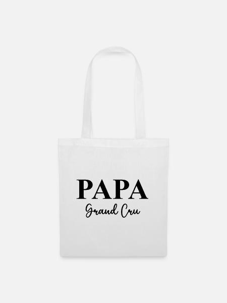Papa Grand Cru - Stoffbeutel - Weiß