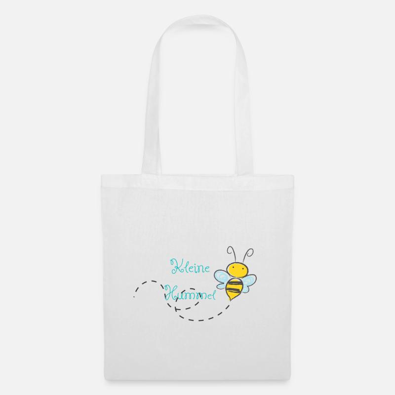 Kleine Hummel - Stoffbeutel - Weiß