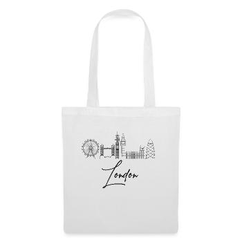 London - Tote Bag - white - Front