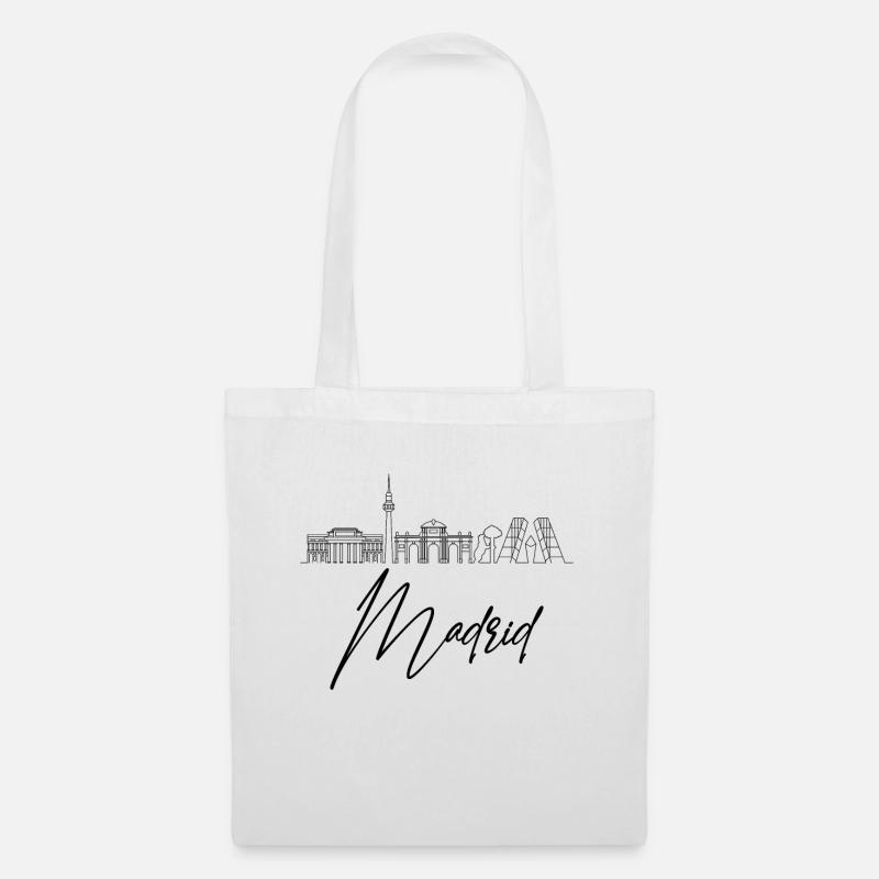 Madrid - Tote Bag - white