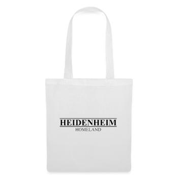 Heidenheim - Ma ville - - Accueil - Sac en tissu - blanc - Devant