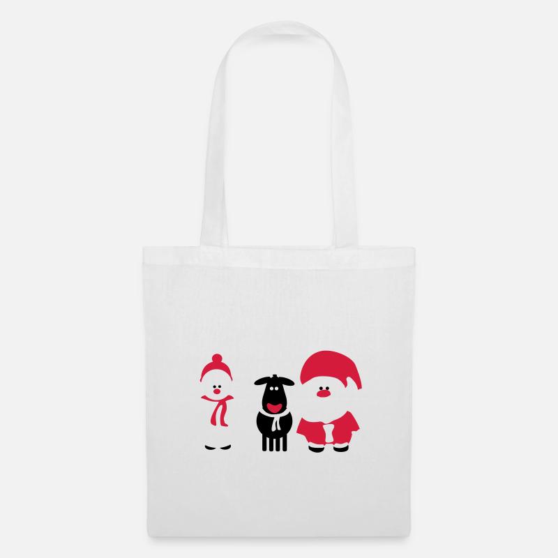 Weihnachts Crew 3 - Stoffbeutel - Weiß