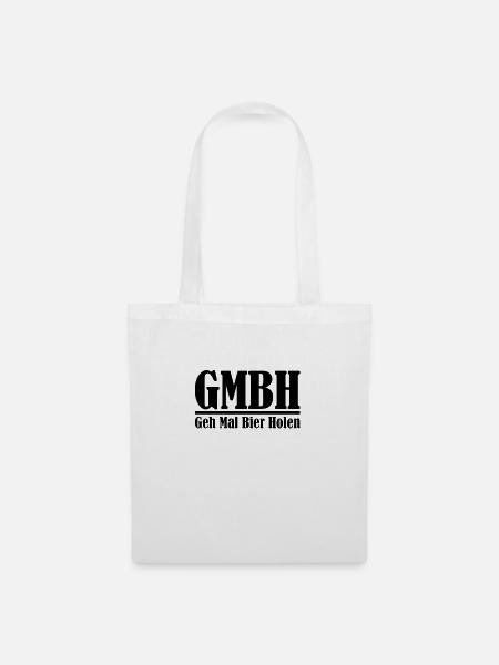 Geh Mal Bier Holen - Stoffbeutel - Weiß