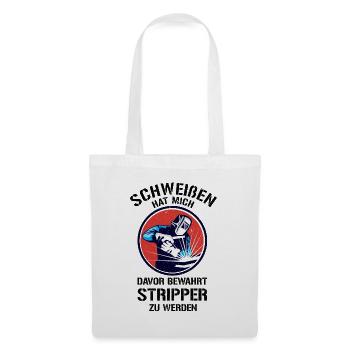 Schweißen Schweißer - Stoffbeutel - Weiß - Vorne