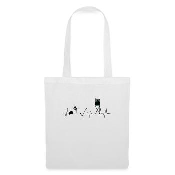 High hunting heartbeat - Hunter Keiler - Tote Bag - white - Front