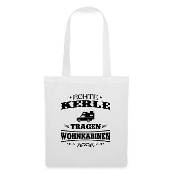 Echte Kerle Tragen Wohnkabinen Pickup Absetzkabine - Stoffbeutel - Weiß - Vorne