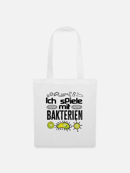 Mikrobiologe Mikrobiologie Labormitarbeiter - Stoffbeutel - Weiß