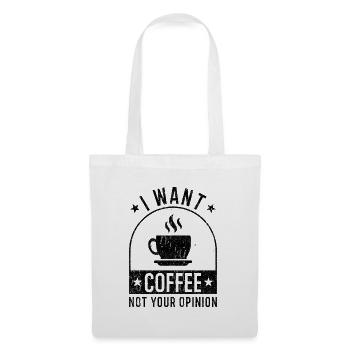 Coffee saying funny coffee gifts - Tote Bag - white - Front
