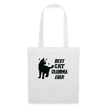 Best Cat Grandma Ever Grandma loves cats - Tote Bag - white - Front