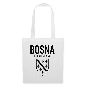 Bosna I Hercegovina Home Armoiries - Sac en tissu - blanc - Devant