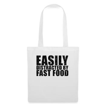 Dicton de la restauration rapide - Sac en tissu - blanc - Devant