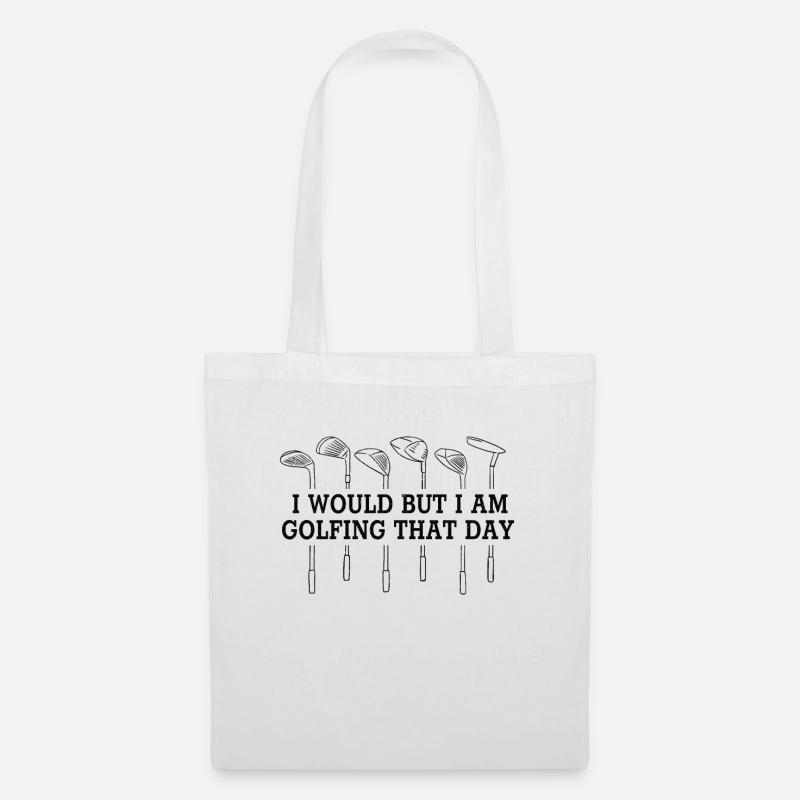 Golf Player Golfer Golf Golf Cart Golf Mom - Stoffbeutel - Weiß