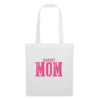 Barbet maman Chien - Sac en tissu - blanc - Devant