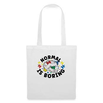 Autism Awareness Autism Disease Autistic Gift - Stoffbeutel - Weiß - Vorne