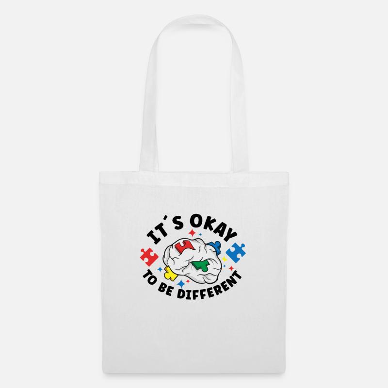 Autism Awareness Autism Disease Autistic Gift - Stoffbeutel - Weiß