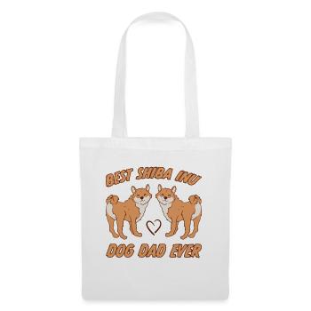 Shiba Inu Dad Dog Fun Saying Shiba Inu Gift - Tote Bag - white - Front