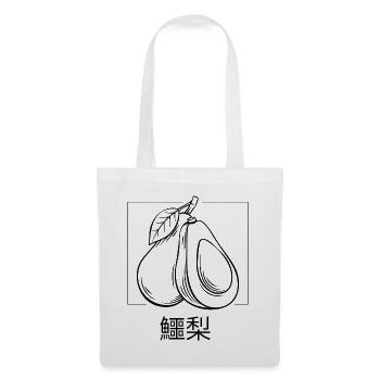 Chinese Avocado - Stoffbeutel - Weiß - Vorne