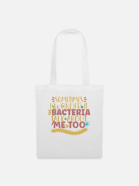 Microbiologist Microbiology Lab Staph Biology - Stoffbeutel - Weiß