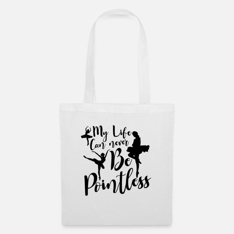 Ballet Ballerina Dance Dancer Dancing Ballet Gift - Stoffbeutel - Weiß