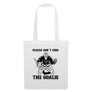 Ice Hockey Player Funny Ice Hockey Team Goalkeeper - Tote Bag - white - Front