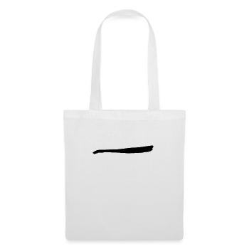 Lettre coréenne Eu - Sac en tissu - blanc - Devant