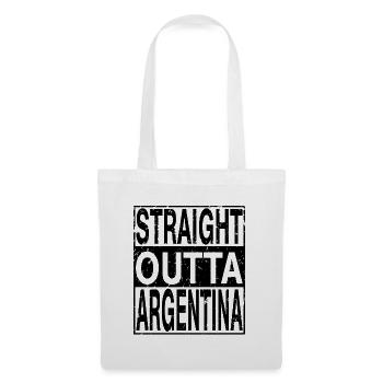 Argentina Straight outta Argentina - Tote Bag - white - Front