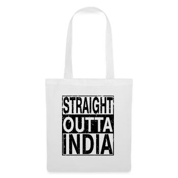 Inde Tout droit sorti de l’Inde - Sac en tissu - blanc - Devant