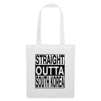 Corée du Sud Tout droit sorti de Corée du Sud - Sac en tissu - blanc - Devant