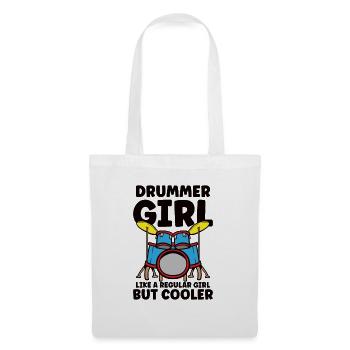 Drummer Drums Music Drum Set Drumming - Tote Bag - white - Front