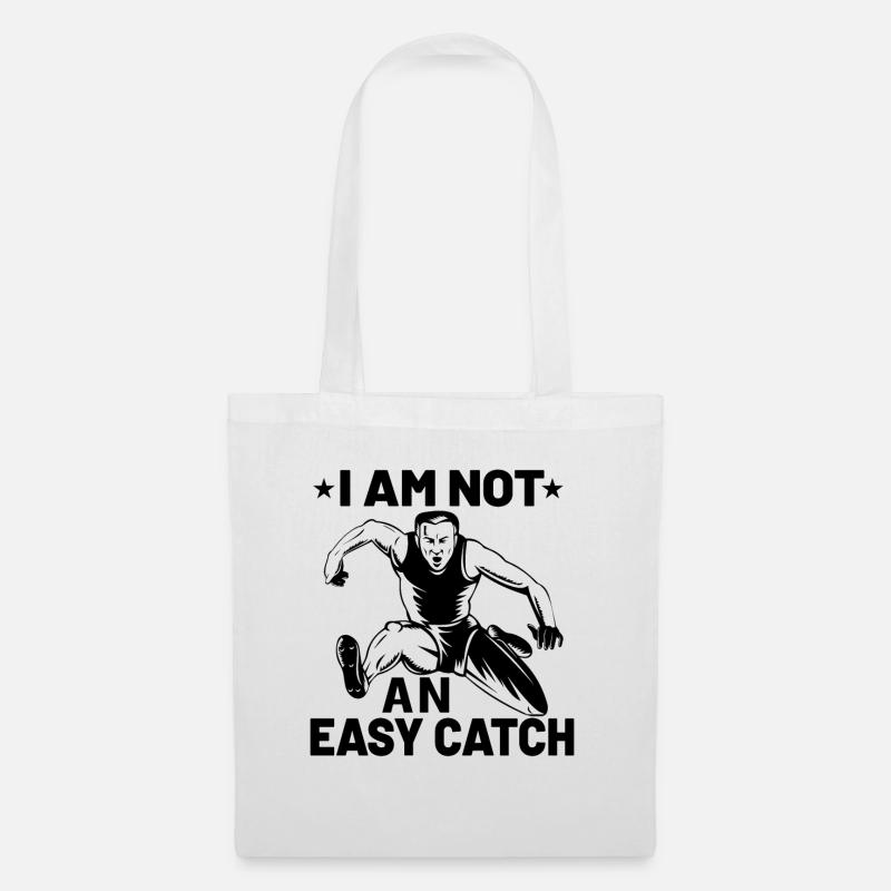 Leichtathletik Leichtathletik Läufer Lauf Geschenk - Stoffbeutel - Weiß