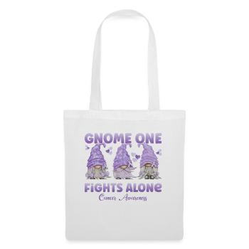 Dwarf One fights lavender cancer alone - Tote Bag - white - Front