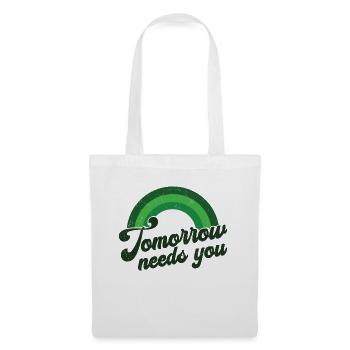 Rainbow Mental Health Tomorrow Needs - Sac en tissu - blanc - Devant