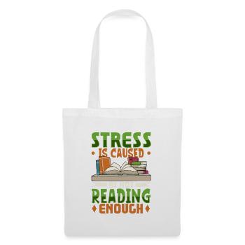 Book Reader Reading Literature Bookworm Gift Idea - Tote Bag - white - Front