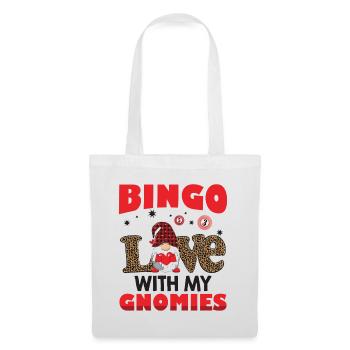Bingo Amour avec mes Gnomies Lion Bingo - Sac en tissu - blanc - Devant