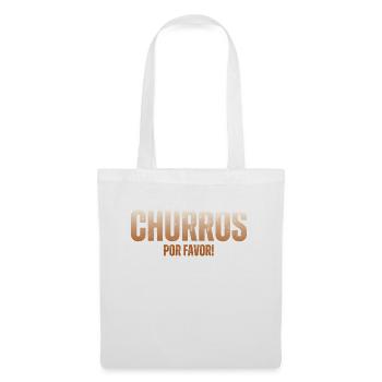 Churros Por Favor Vintage Mexican Churro - Tote Bag - white - Front
