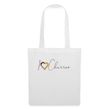 I Heart Churros Vintage Mexican Churros - Tote Bag - white - Front