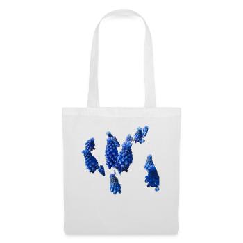 Fleurs,Fleur,Printemps,Fleurs,Jacinthes - Sac en tissu - blanc - Devant