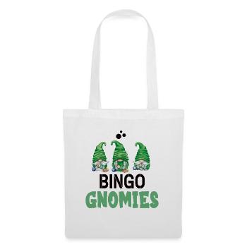 Bingo Gnomies Women Men Funny Bingo - Tote Bag - white - Front