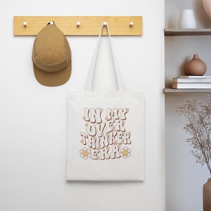 Dans mon ère Overthinker Overthink Sac en tissu