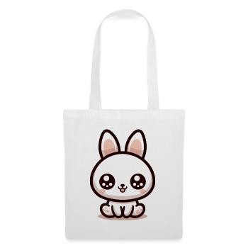Rabbit Bubble Tea Kawaii - Tote Bag - white - Front