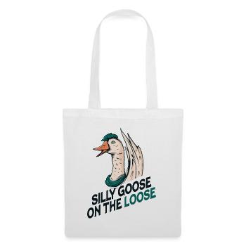 The stupid goose on the loose - Tote Bag - white - Front