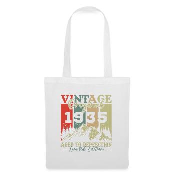 Original 1935 Vintage Retro Anniversary Gift - Tote Bag - white - Front