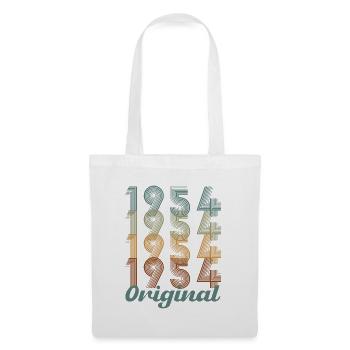 1954 Vintage Retro Birthday Gift - Tote Bag - white - Front