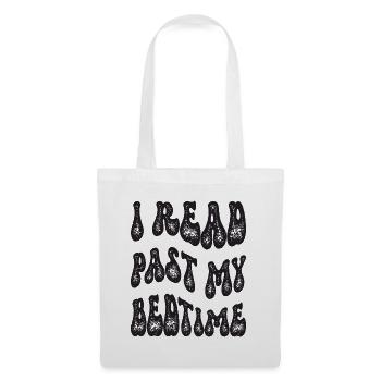 Library Book Lover Reading Bookworm - Tote Bag - white - Front