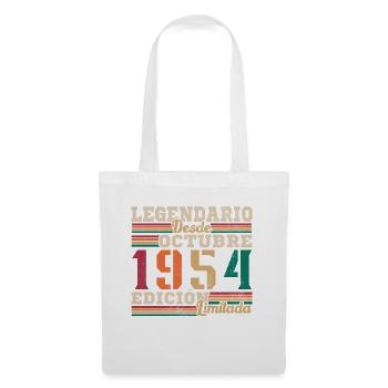 Legendary since 1954 October - Tote Bag - white - Front