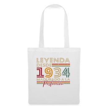 Legend since 1934 Birthday Gift - Tote Bag - white - Front