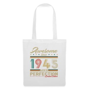 1945 Vintage Retro Birthday Gift - Tote Bag - white - Front