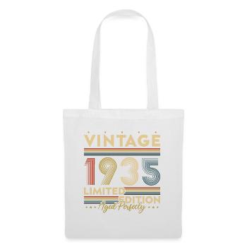 1935 Vintage Retro Birthday Gift - Tote Bag - white - Front