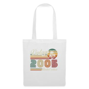 2005 Vintage Retro Birthday Gift - Tote Bag - white - Front