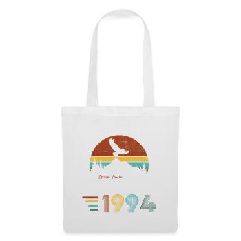 Décembre 1994 Vintage Retro Cadeau D’anniversaire - Sac en tissu - blanc - Devant